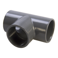 1913 PVC fitting 50 mm T-piece with glue sleeve